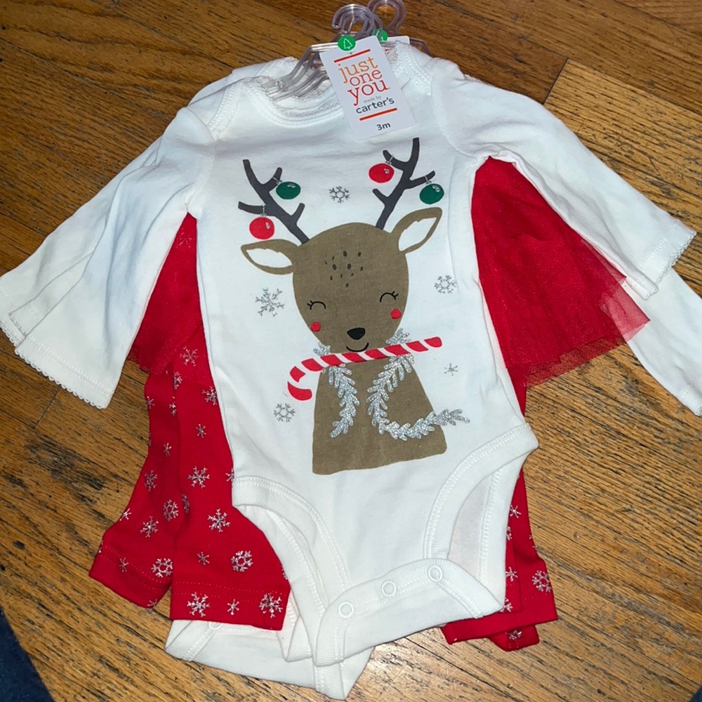 J.o.y by carters reindeer outfit